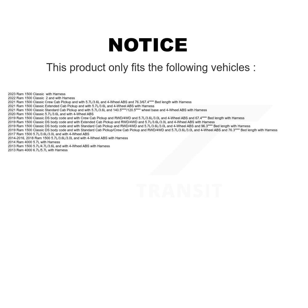 Mpulse - SEN-2ABS2846 - Rear ABS Wheel Speed Sensor image 2