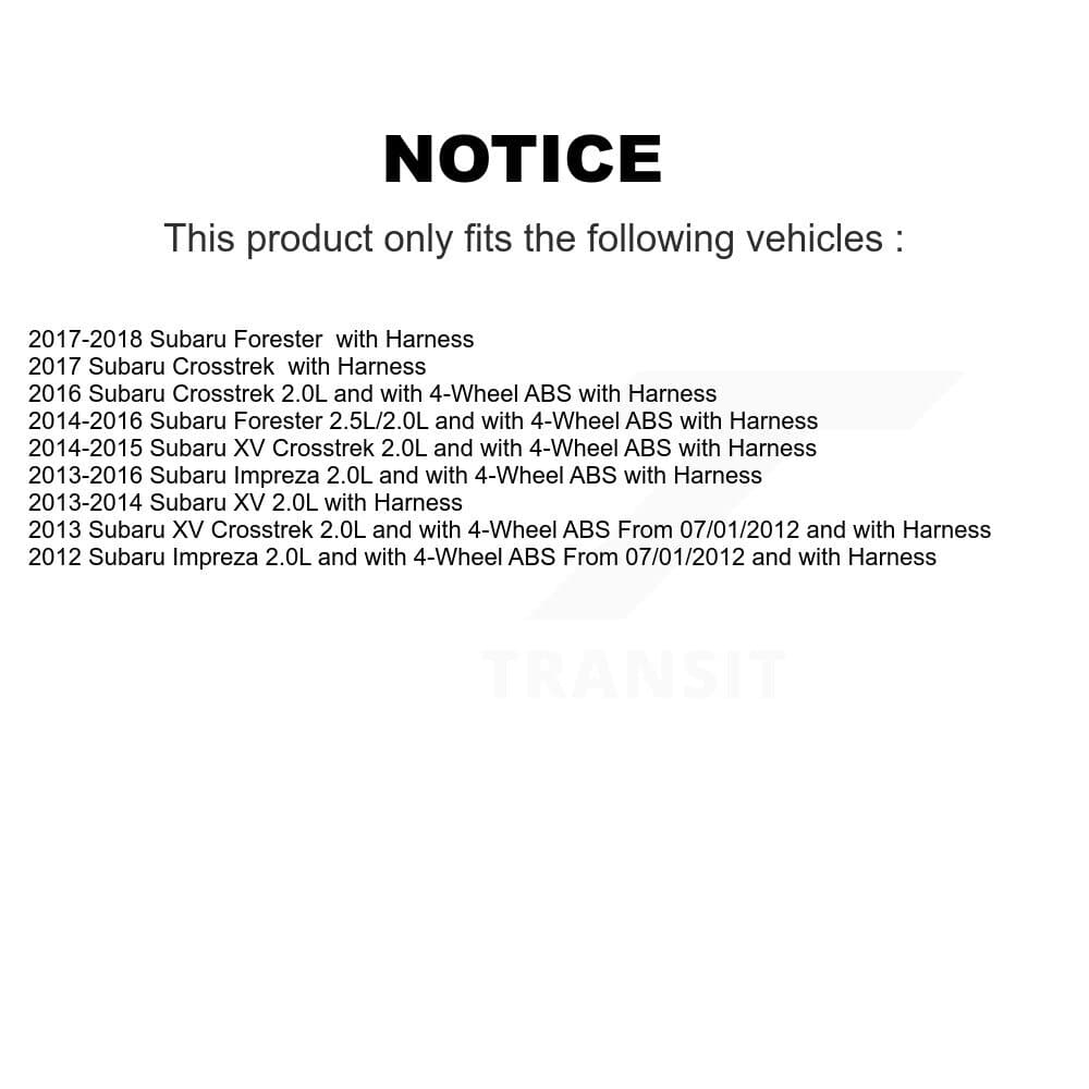 Mpulse - SEN-2ABS2854 - Front Right ABS Wheel Speed Sensor image 2