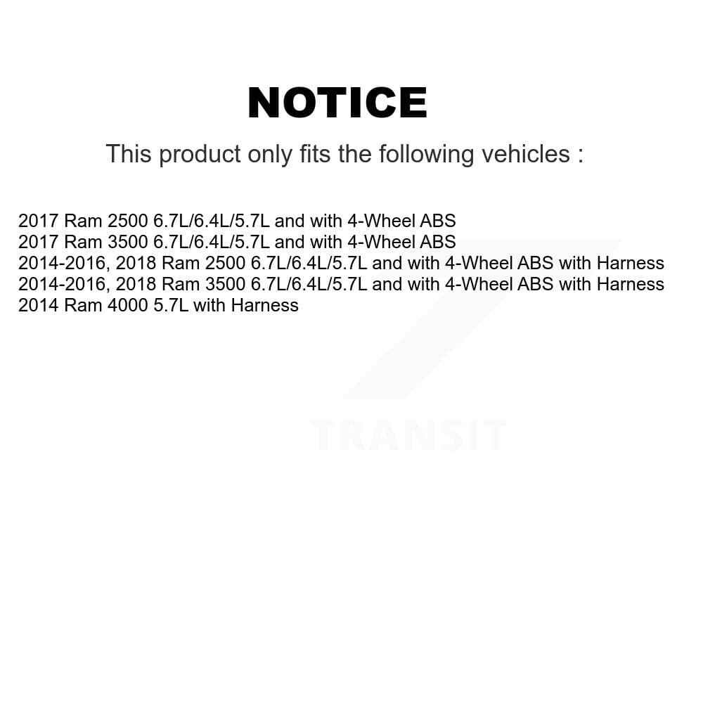 Mpulse - SEN-2ABS2871 - Front ABS Wheel Speed Sensor image 2
