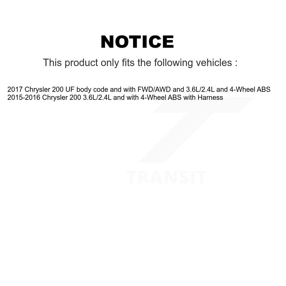 Mpulse - SEN-2ABS3063 - Rear ABS Wheel Speed Sensor image 2