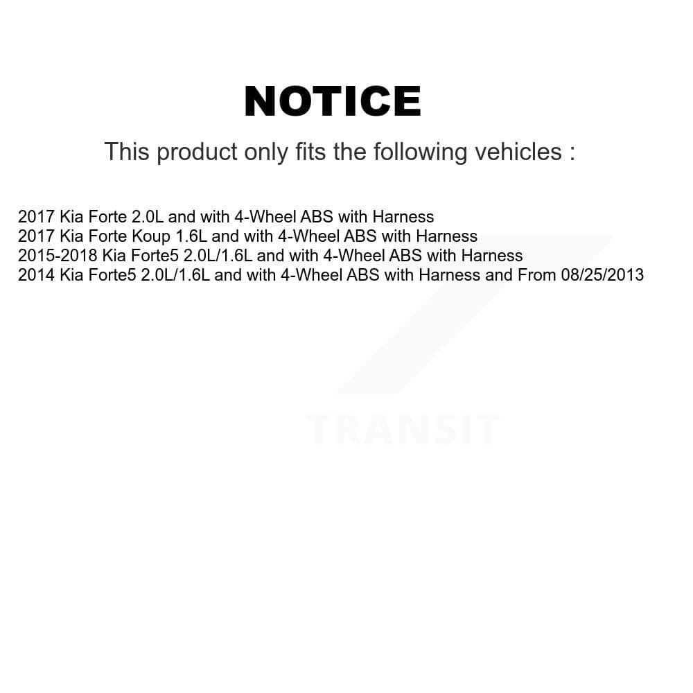 Mpulse - SEN-2ABS3103 - Rear Left ABS Wheel Speed Sensor image 2
