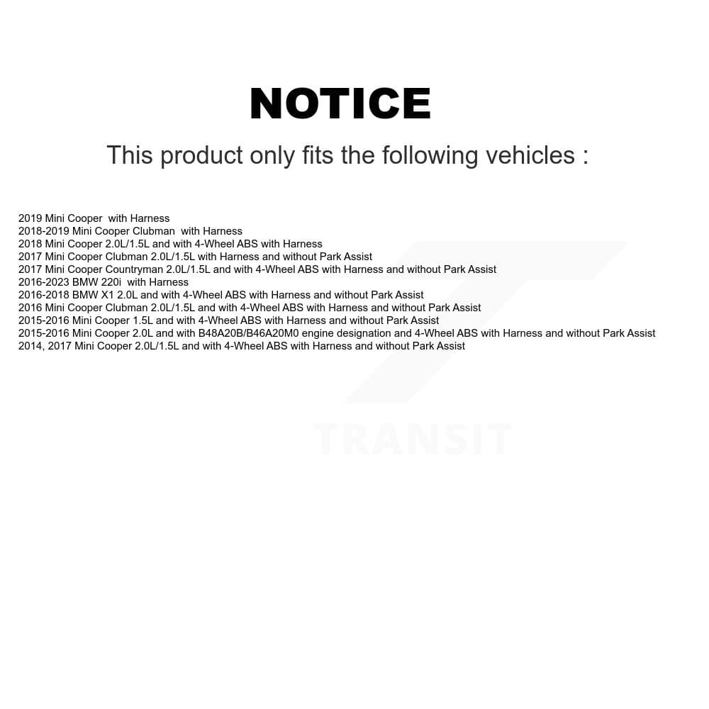 Mpulse - SEN-2ABS3107 - Rear ABS Wheel Speed Sensor image 2