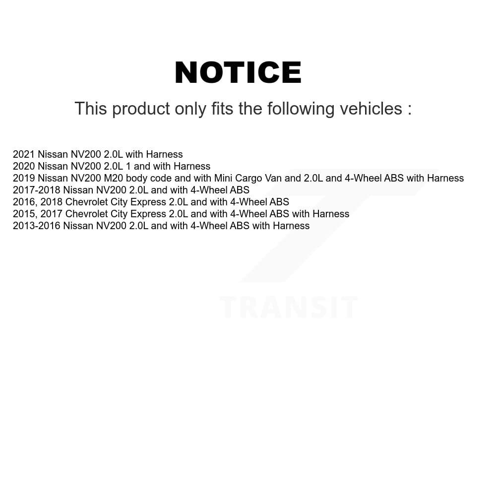 Mpulse - SEN-2ABS3117 - Rear Left ABS Wheel Speed Sensor image 2