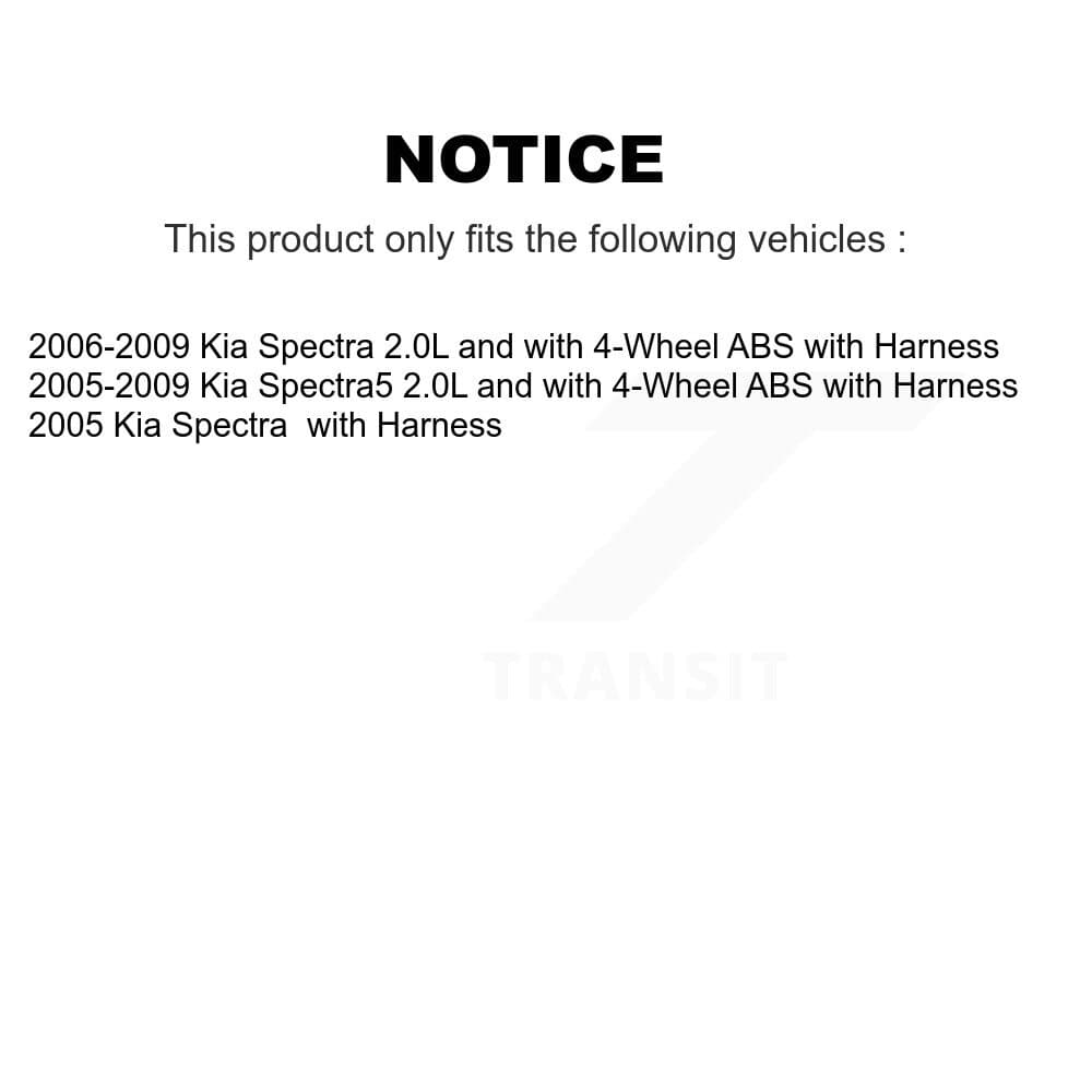 Mpulse - SEN-2ABS3153 - Front Left ABS Wheel Speed Sensor image 2