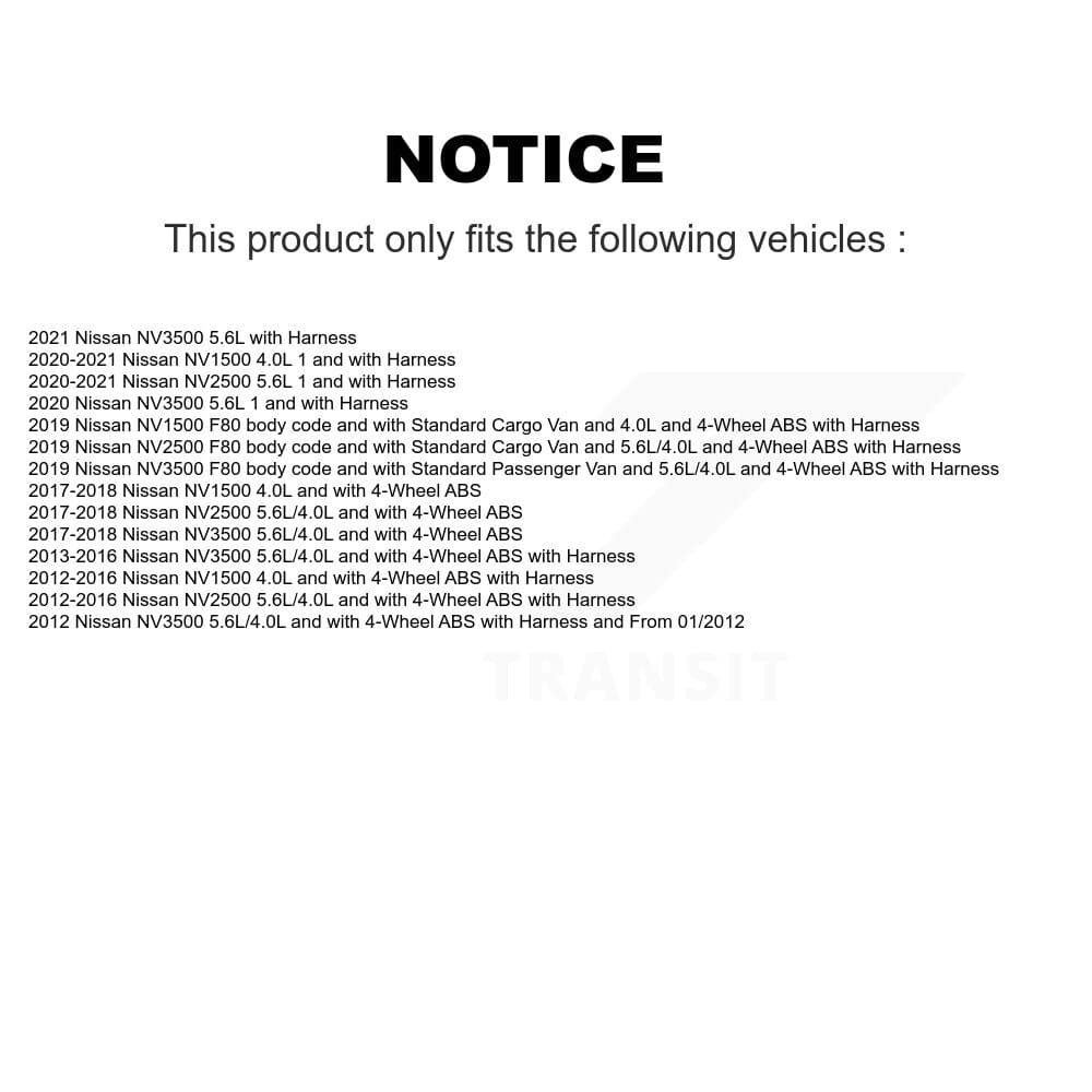 Mpulse - SEN-2ABS3200 - Rear Left ABS Wheel Speed Sensor image 2