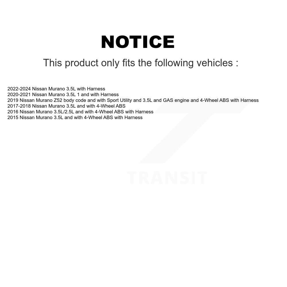 Mpulse - SEN-2ABS3226 - Front ABS Wheel Speed Sensor image 2