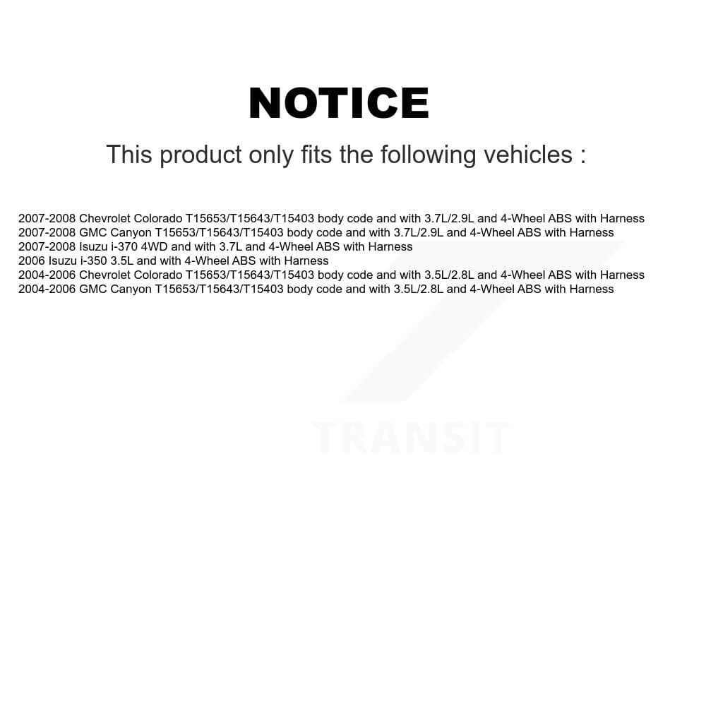 Mpulse - SEN-2ABS3299 - Front Left ABS Wheel Speed Sensor image 2