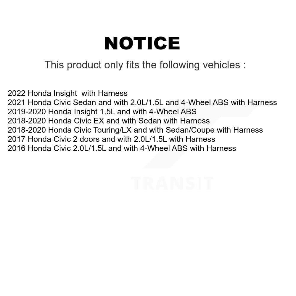 Mpulse - SEN-2ABS3508 - Front Left ABS Wheel Speed Sensor image 2