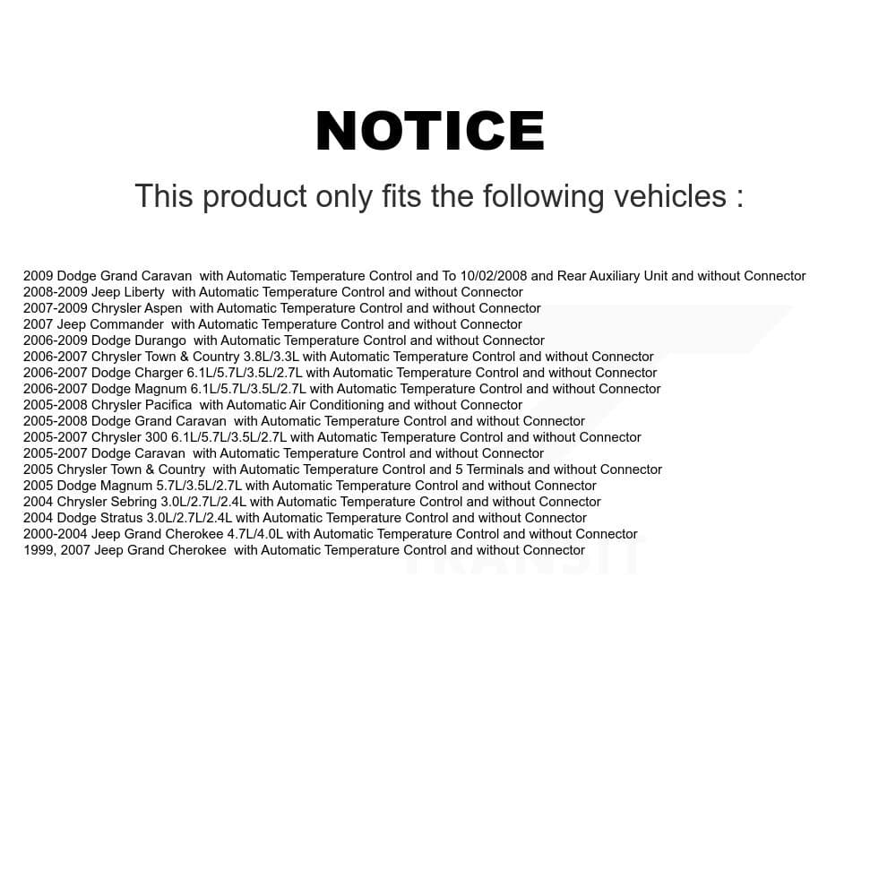 Mpulse - SEN-2BMR0009 - HVAC Blower Motor Resistor image 2