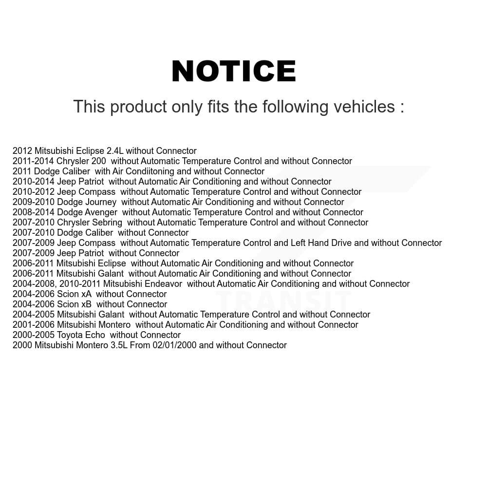 Mpulse - SEN-2BMR0018 - HVAC Blower Motor Resistor image 2