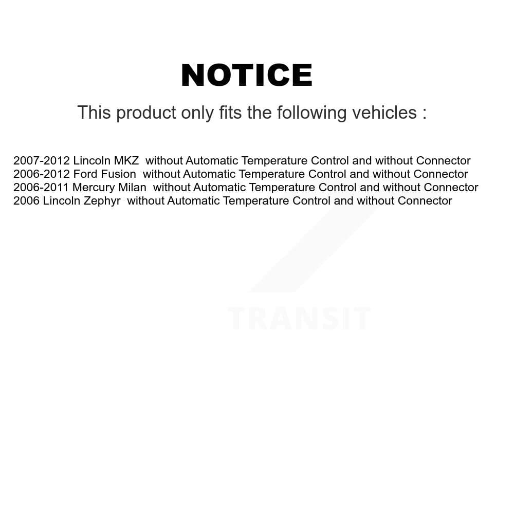 Mpulse - SEN-2BMR0024 - HVAC Blower Motor Resistor image 2