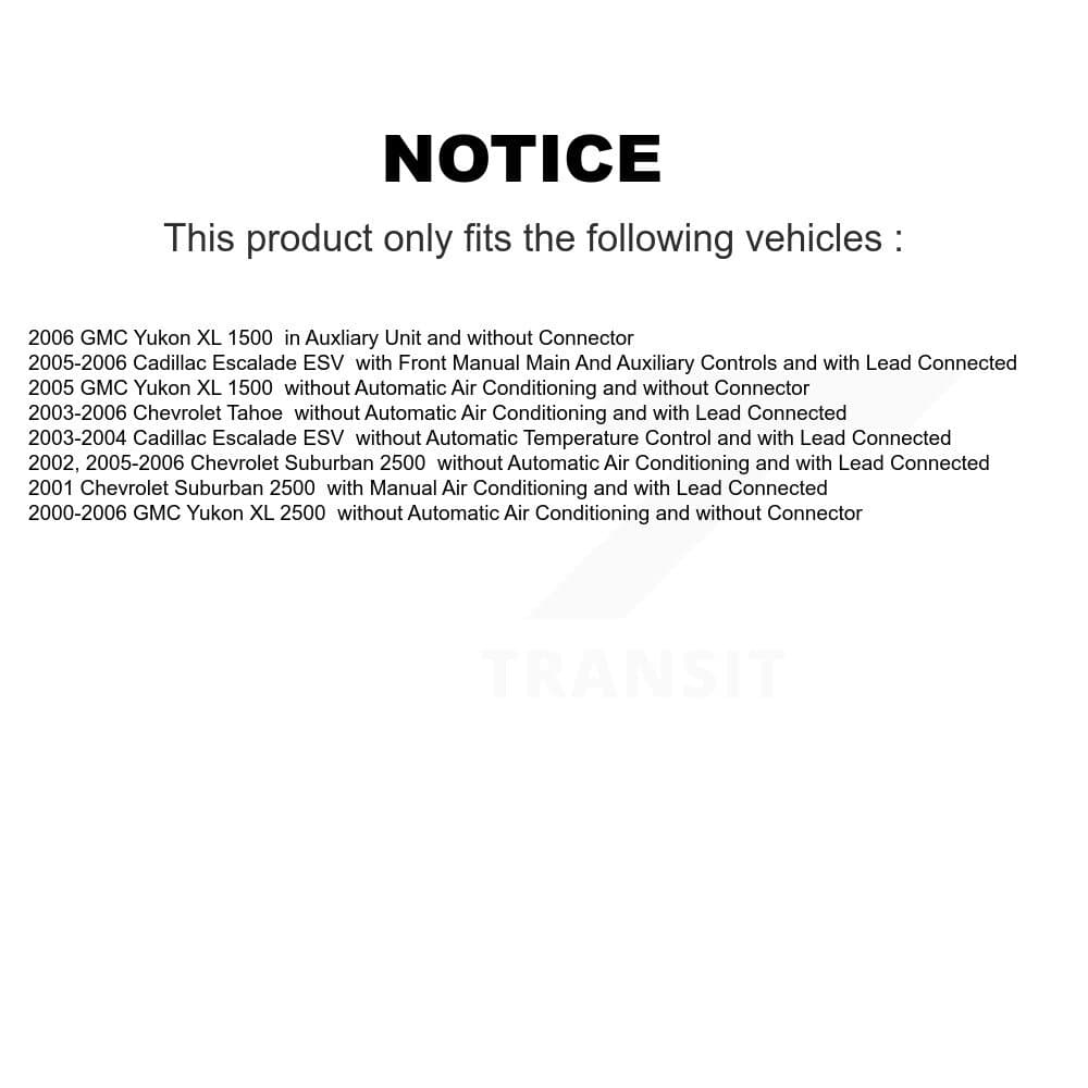 Mpulse - SEN-2BMR0028 - Rear HVAC Blower Motor Resistor image 2