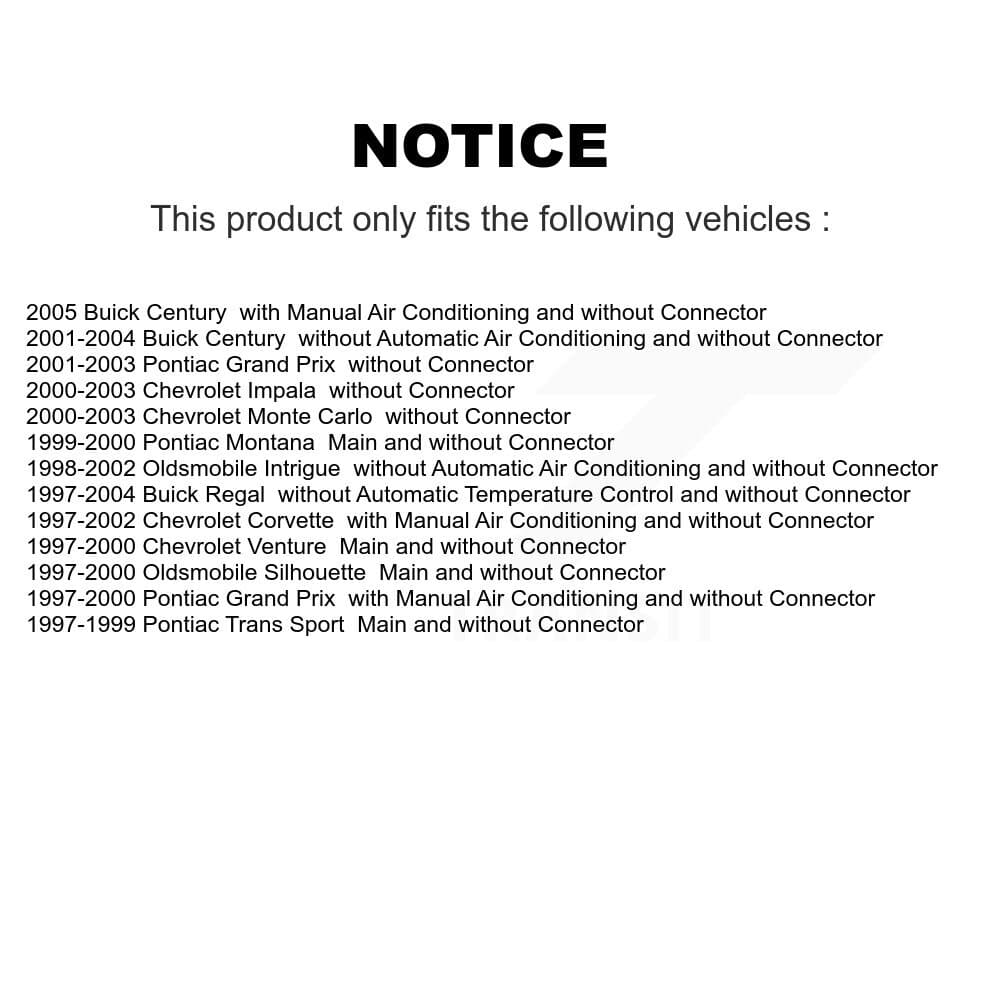 Mpulse - SEN-2BMR0034 - HVAC Blower Motor Resistor image 2