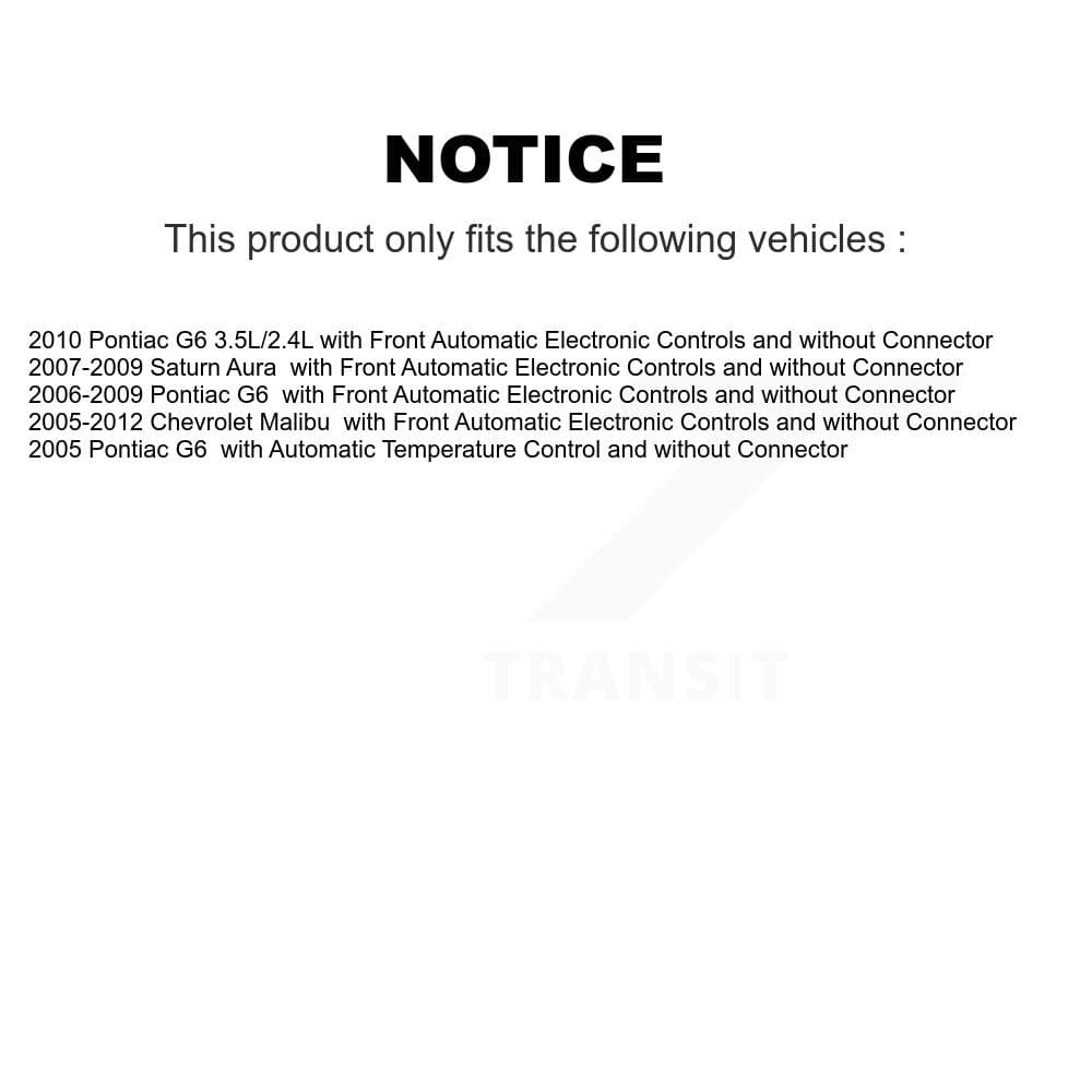 Mpulse - SEN-2BMR0038 - HVAC Blower Motor Resistor image 2