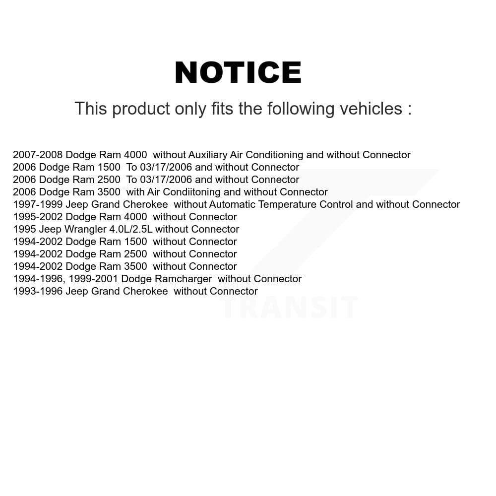 Mpulse - SEN-2BMR0040 - HVAC Blower Motor Resistor image 2