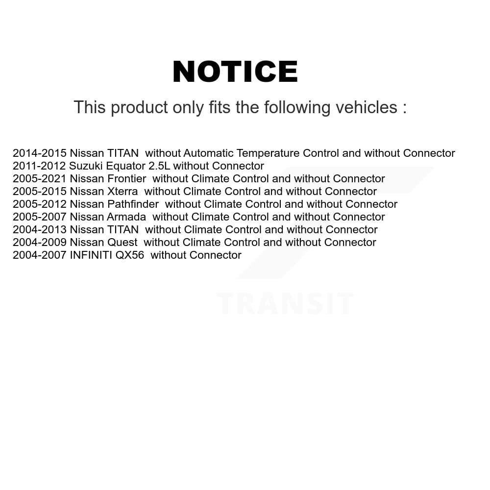 Mpulse - SEN-2BMR0042 - HVAC Blower Motor Resistor image 2