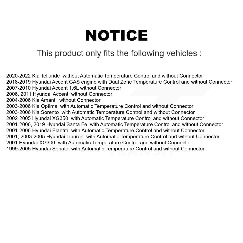 Mpulse - SEN-2BMR0047 - HVAC Blower Motor Resistor image 2