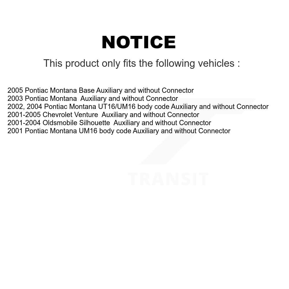 Mpulse - SEN-2BMR0065 - Rear HVAC Blower Motor Resistor image 2