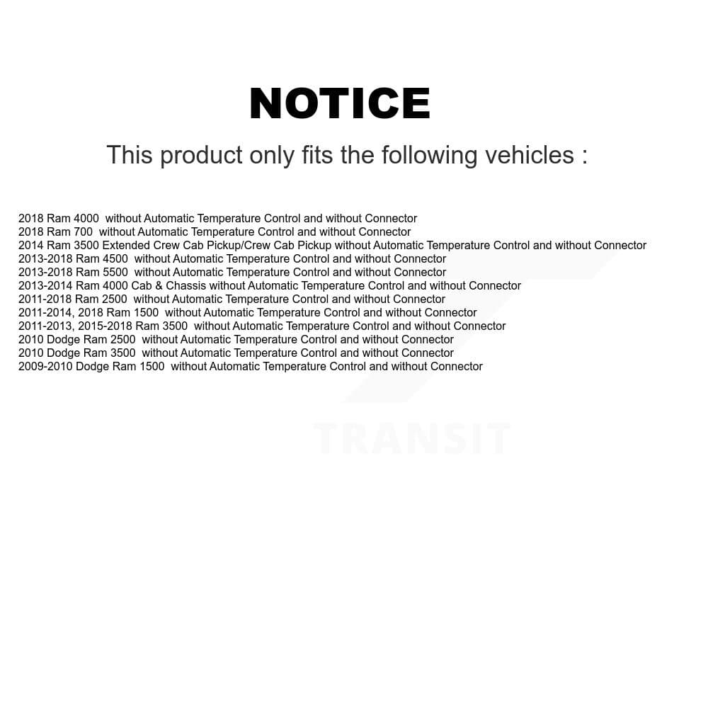 Mpulse - SEN-2BMR0358 - HVAC Blower Motor Resistor image 2