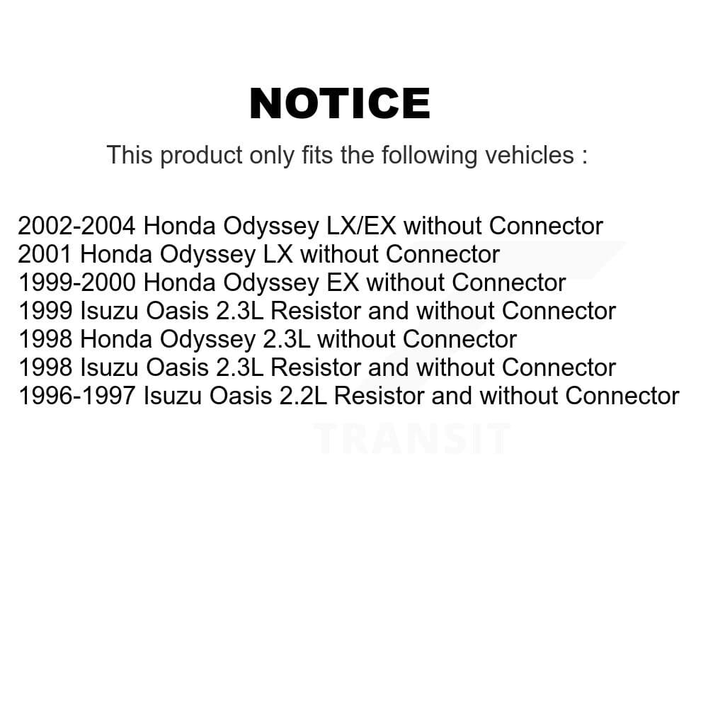 Mpulse - SEN-2BMR0442 - Rear HVAC Blower Motor Resistor image 2