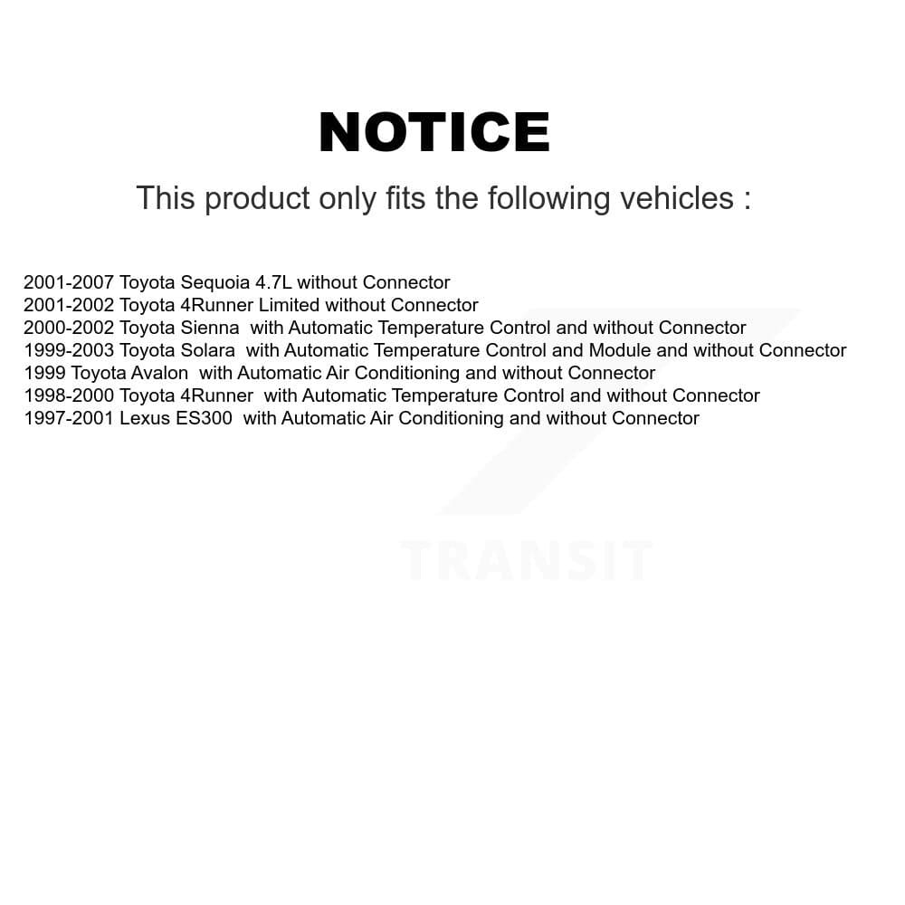 Mpulse - SEN-2BMR0519 - Front HVAC Blower Motor Resistor image 2