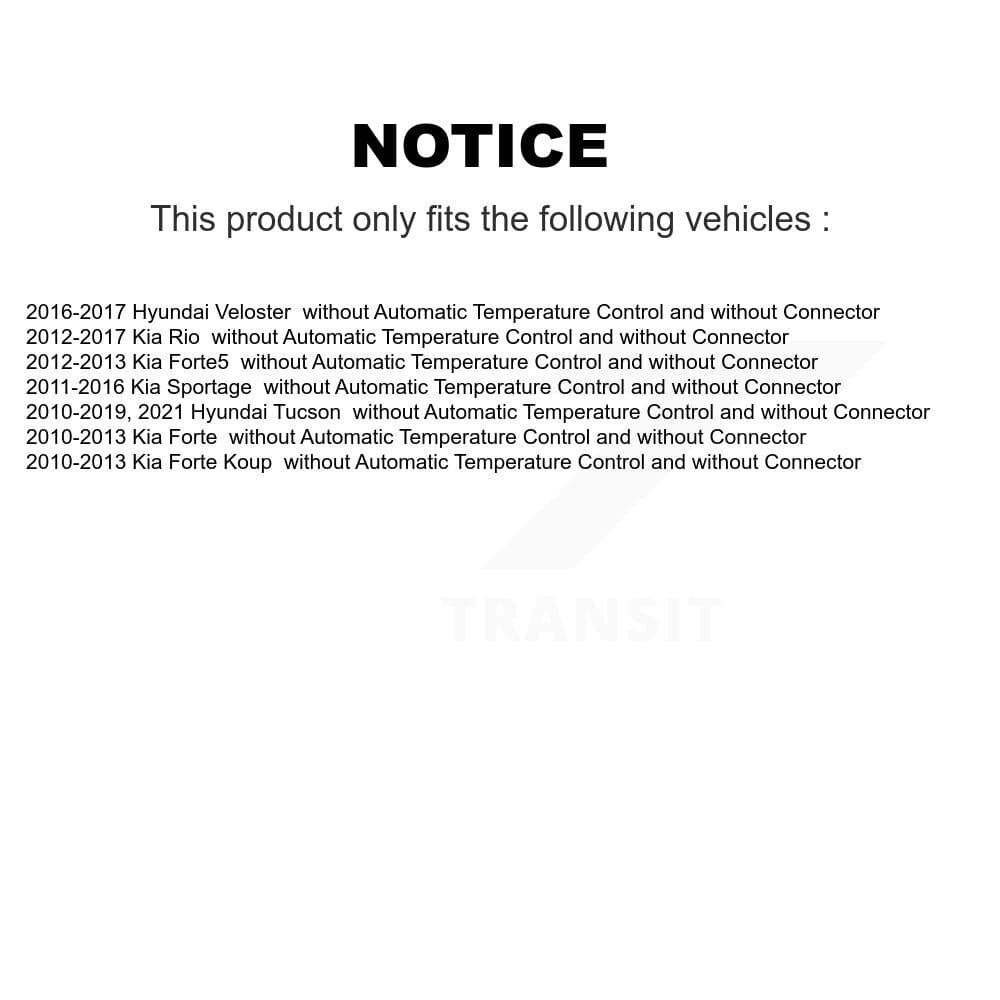 Mpulse - SEN-2BMR0560 - HVAC Blower Motor Resistor image 2