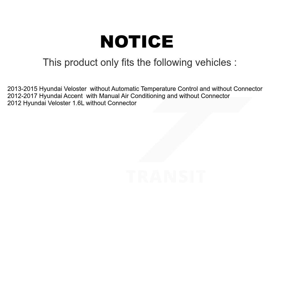 Mpulse - SEN-2BMR0561 - HVAC Blower Motor Resistor image 2