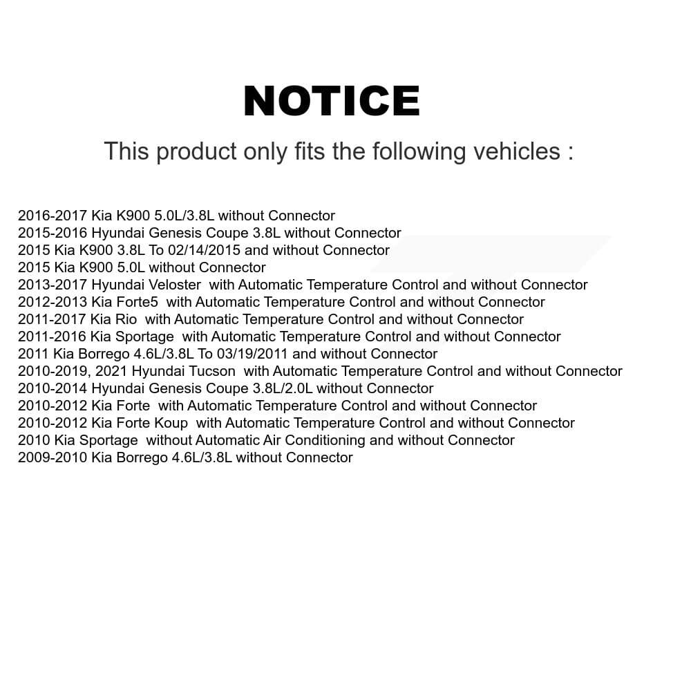 Mpulse - SEN-2BMR0571 - HVAC Blower Motor Resistor image 2