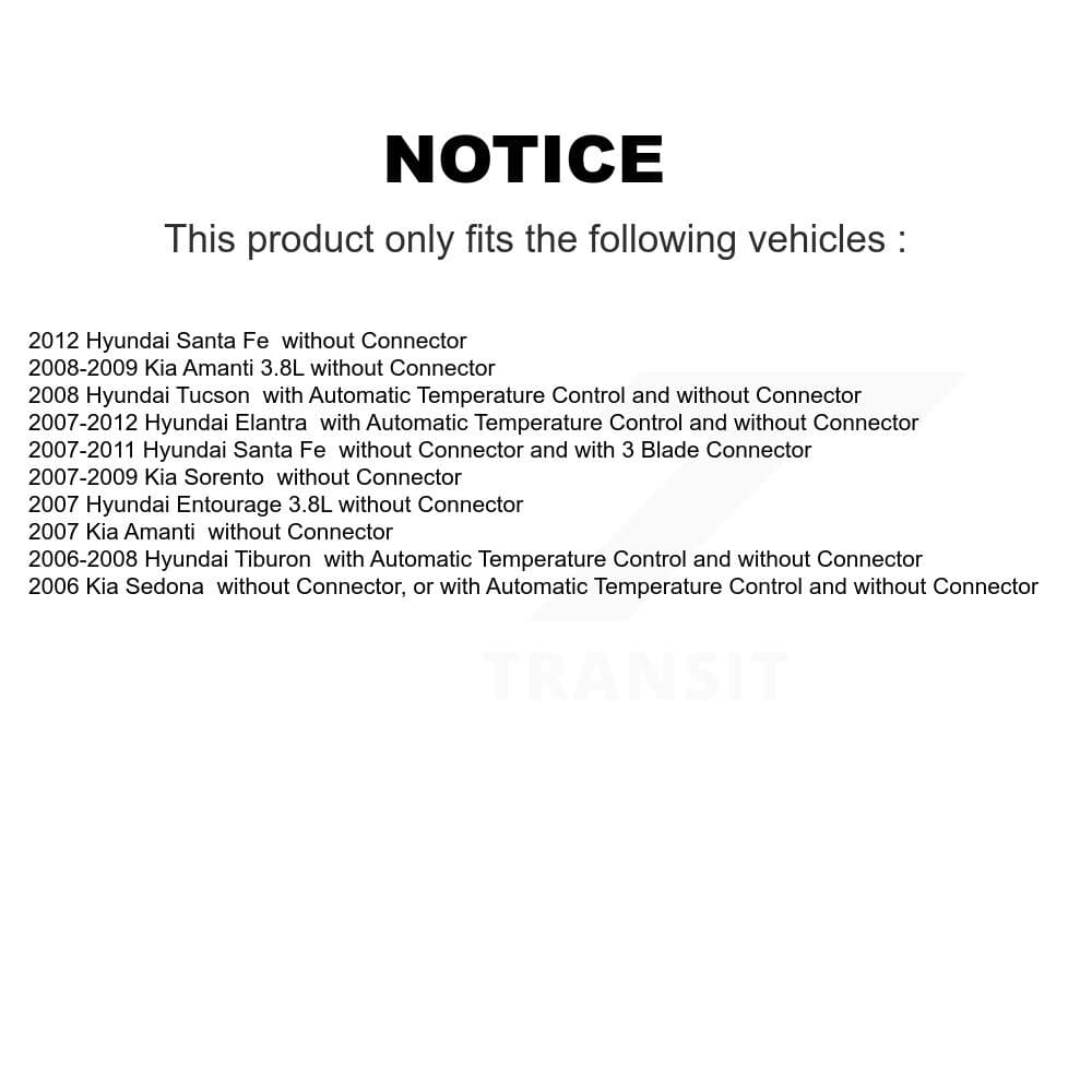 Mpulse - SEN-2BMR0578 - HVAC Blower Motor Resistor image 2
