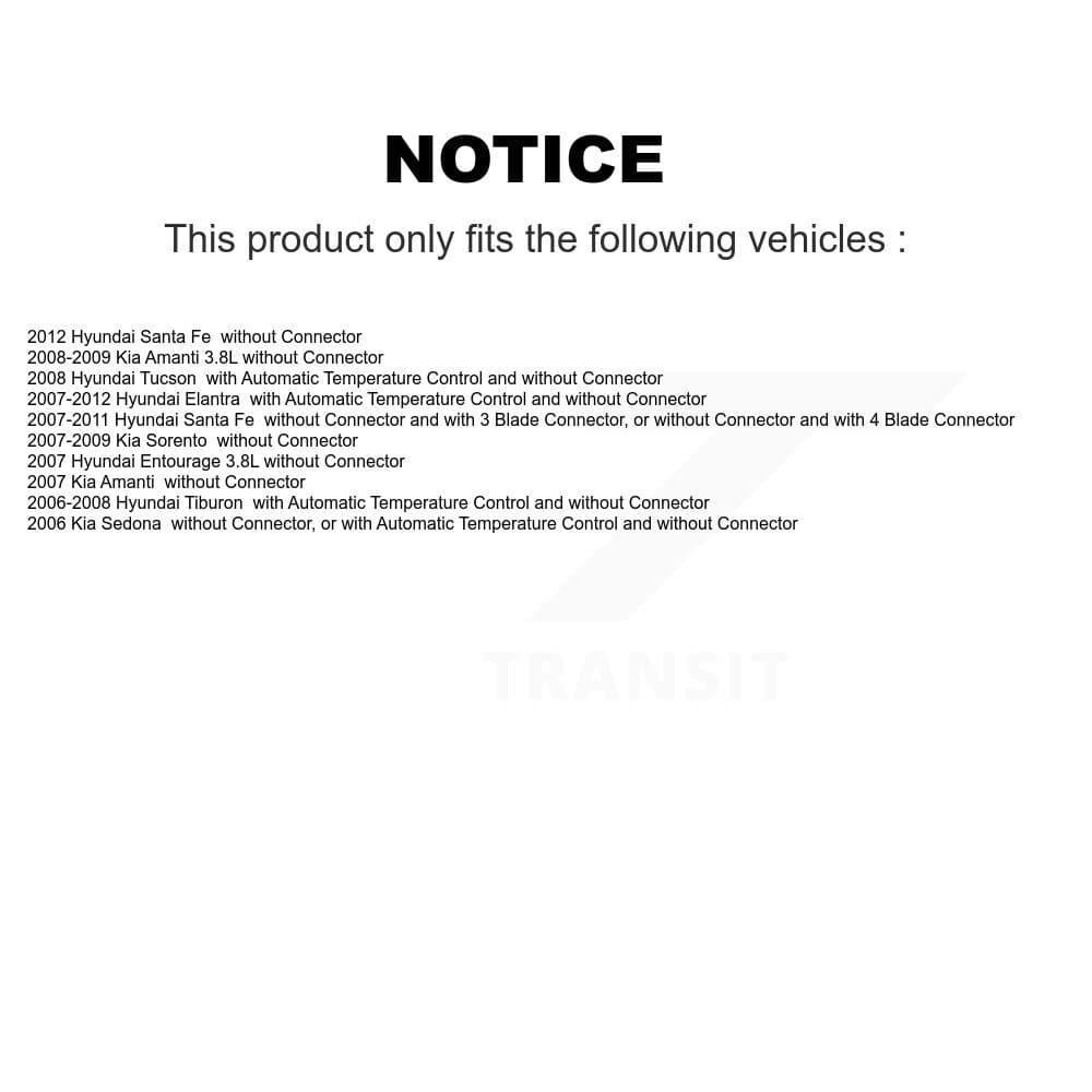 Mpulse - SEN-2BMR0583 - HVAC Blower Motor Resistor image 2