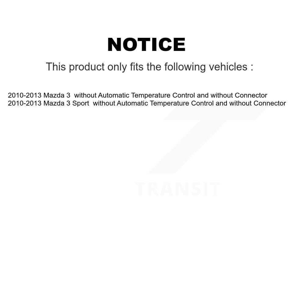 Mpulse - SEN-2BMR0592 - HVAC Blower Motor Resistor image 2