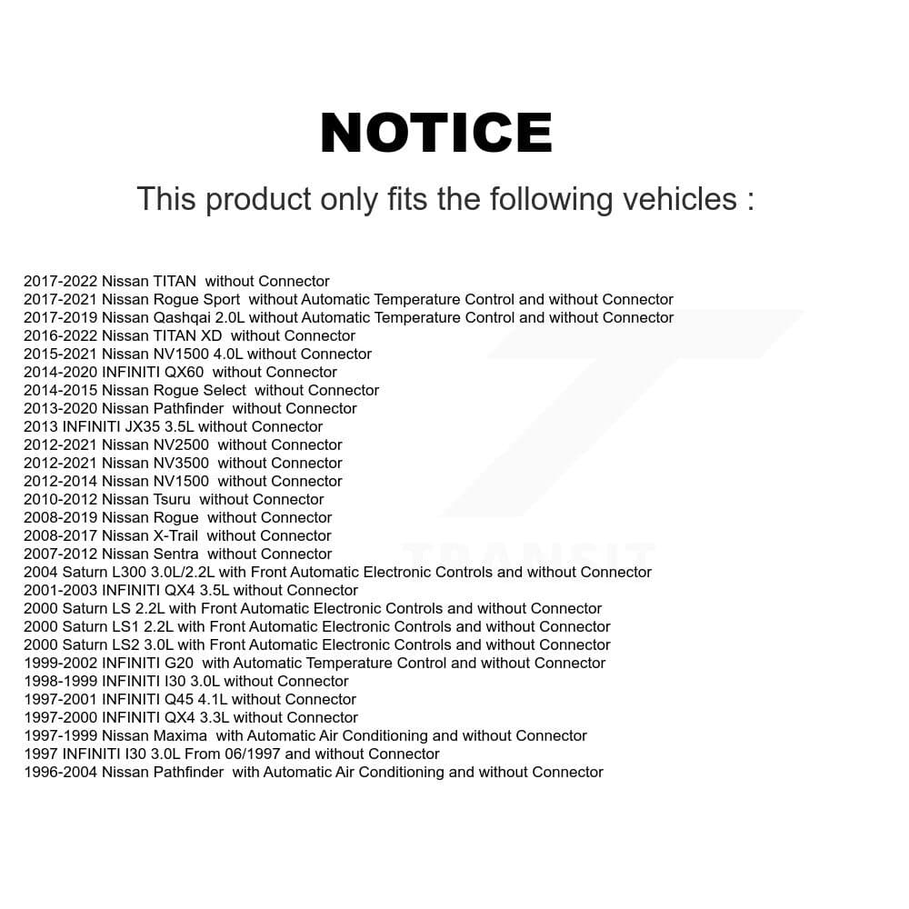 Mpulse - SEN-2BMR1009 - HVAC Blower Motor Resistor image 2