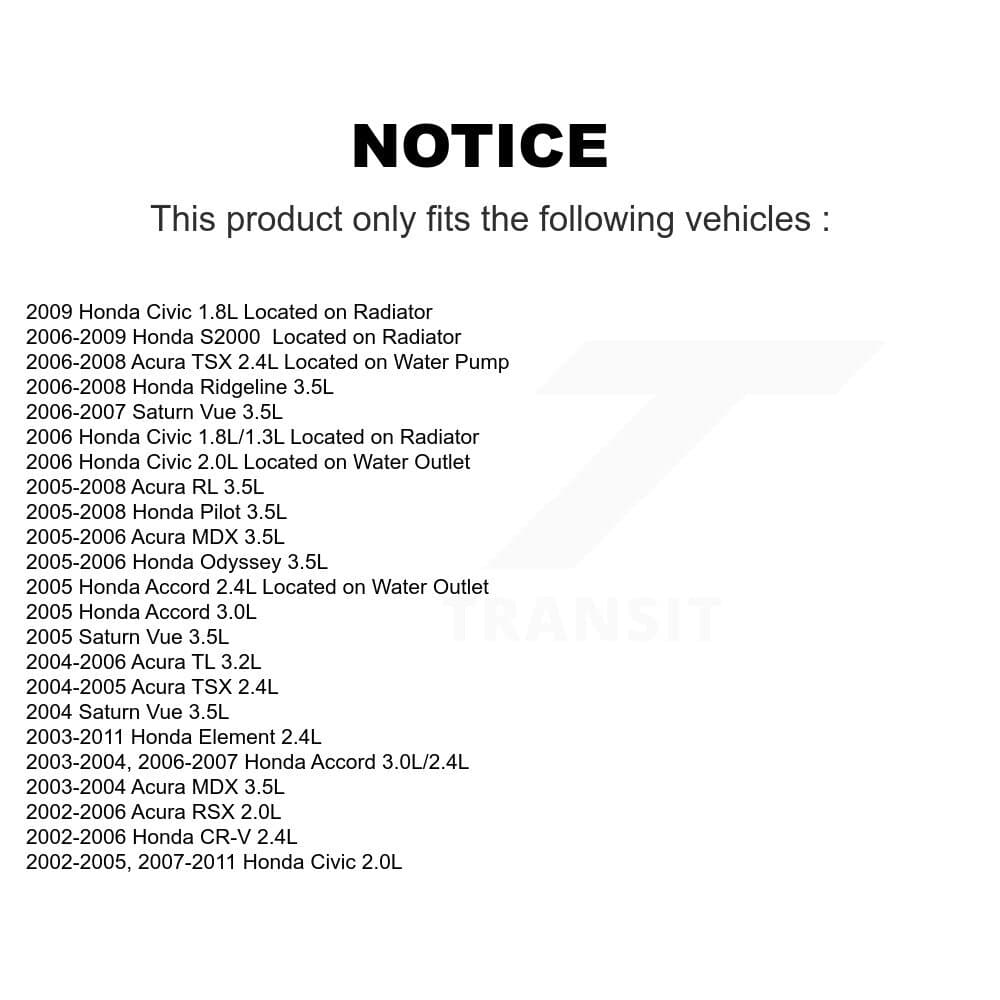 Mpulse - SEN-2CTS0047 - Engine Coolant Temperature Sensor image 2