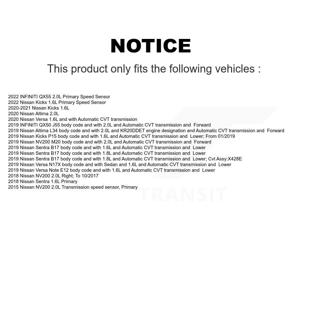 Mpulse - SEN-2VSS0677 - Input Automatic Transmission Speed Sensor image 2