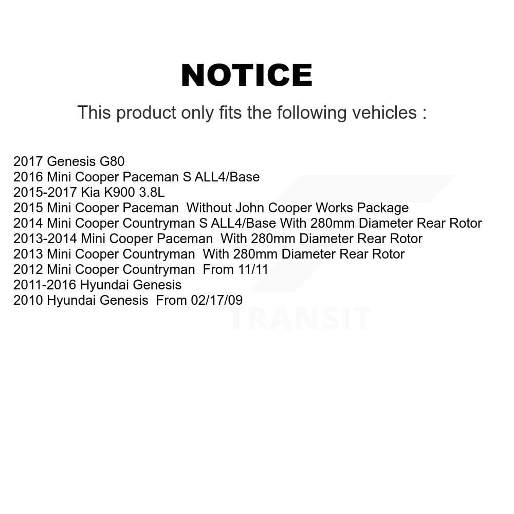 TEC - TEC-1551 - Rear Disc Brake Pad image 15