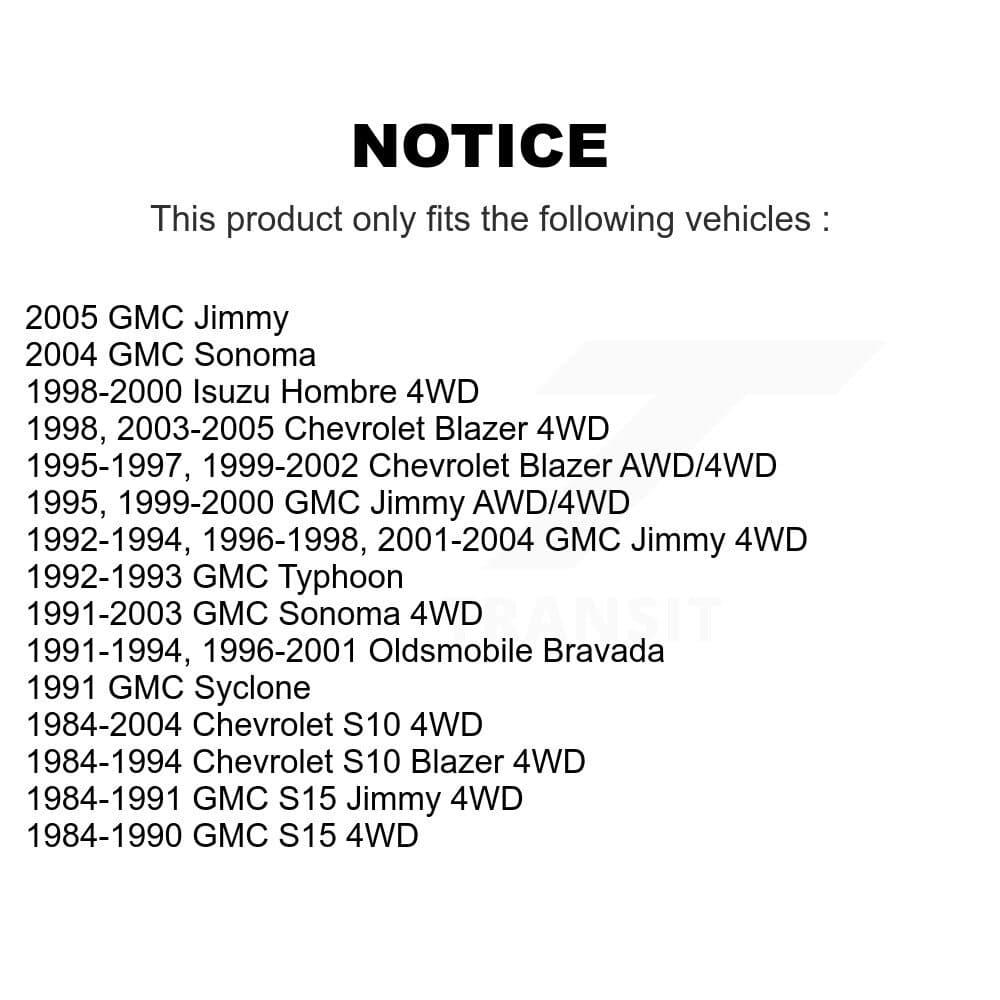 TOR - TOR-CK620172 - Front Left Upper Suspension Control Arm and Ball Joint Assembly image 2