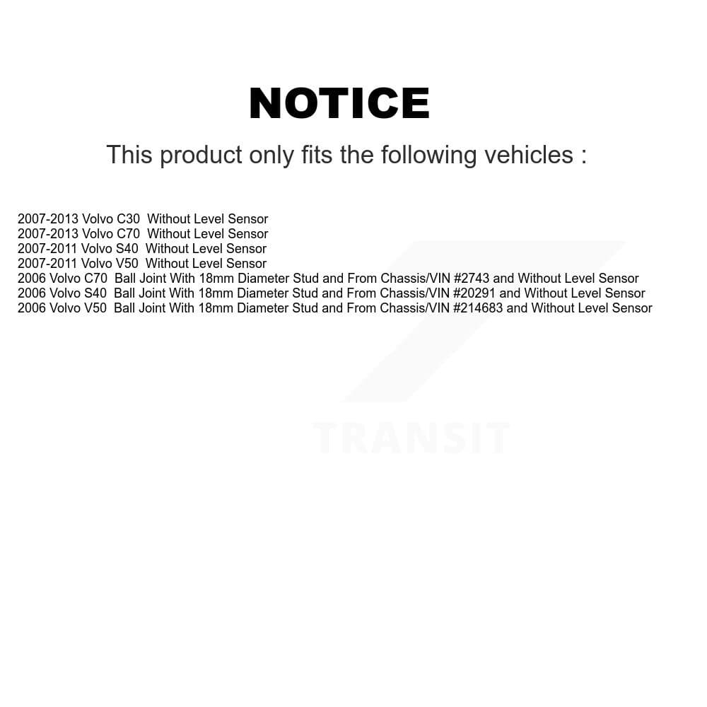 TOR - TOR-CK620598 - Front Left Lower Suspension Control Arm and Ball Joint Assembly image 2