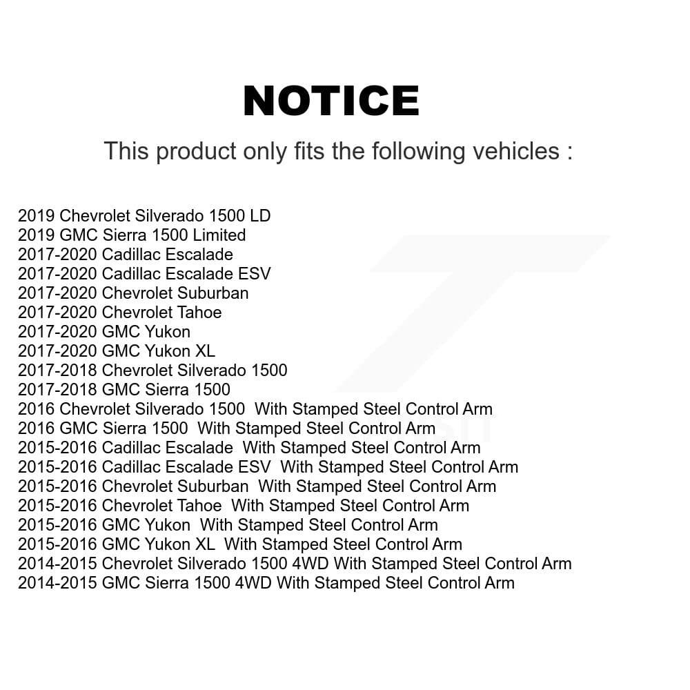 TOR - TOR-CK623126 - Front Right Upper Suspension Control Arm and Ball Joint Assembly image 2