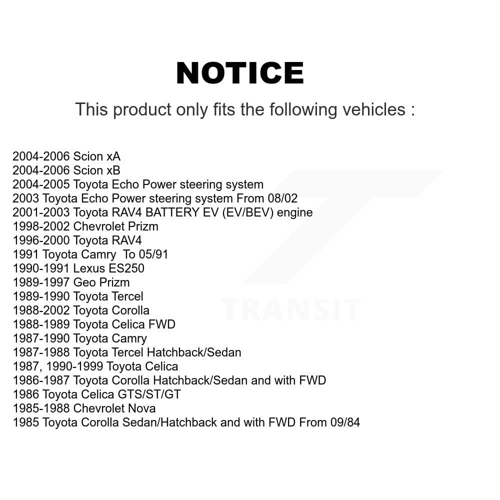 TOR - TOR-ES2382 - Front Outer Steering Tie Rod End image 2