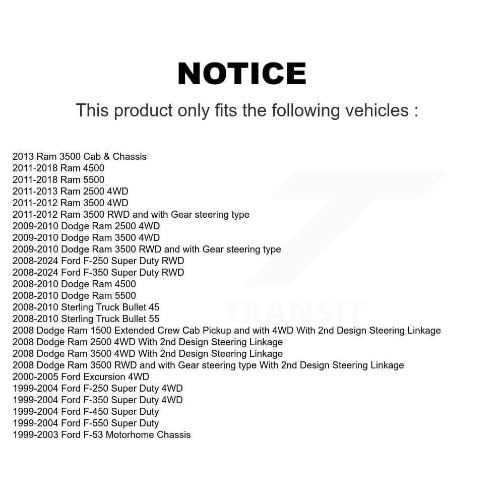 TOR - TOR-ES3426S - At Pitman Arm Steering Drag Link Adjusting Sleeve image 2