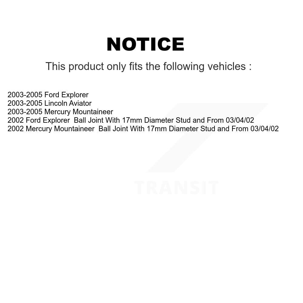TOR - TOR-ES800562 - Rear Lower Rearward Lateral Arm and Ball Joint Assembly image 2