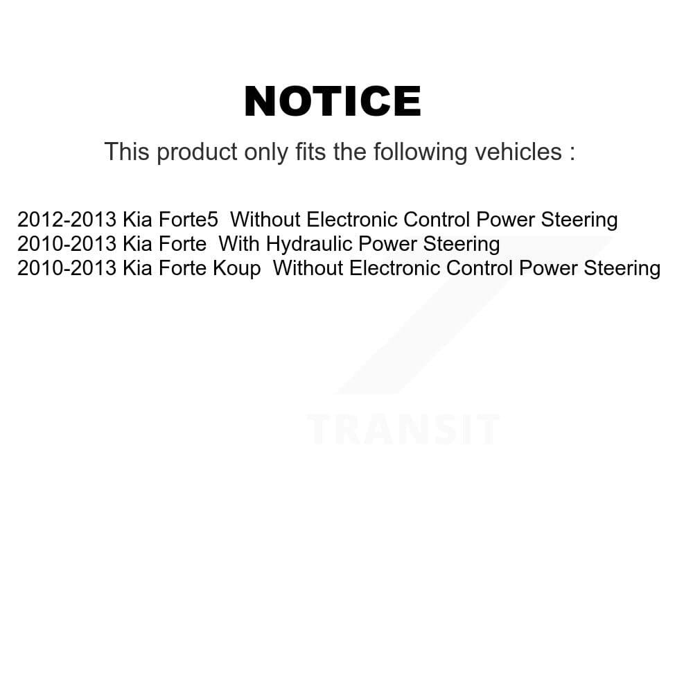 TOR - TOR-EV800773 - Front Inner Steering Tie Rod End image 2
