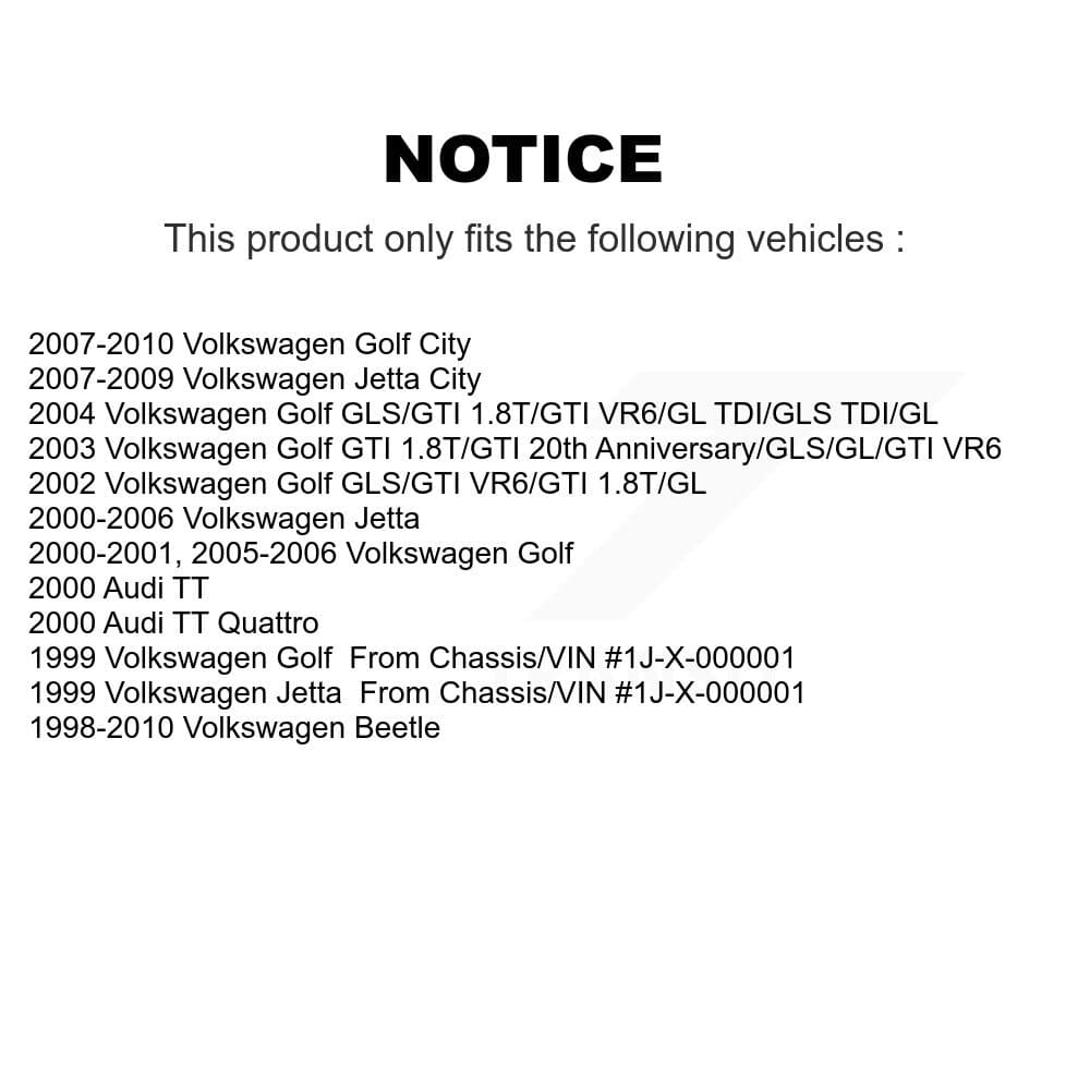 TOR - TOR-K200093 - Front Lower Rearward Suspension Control Arm Bushing image 2