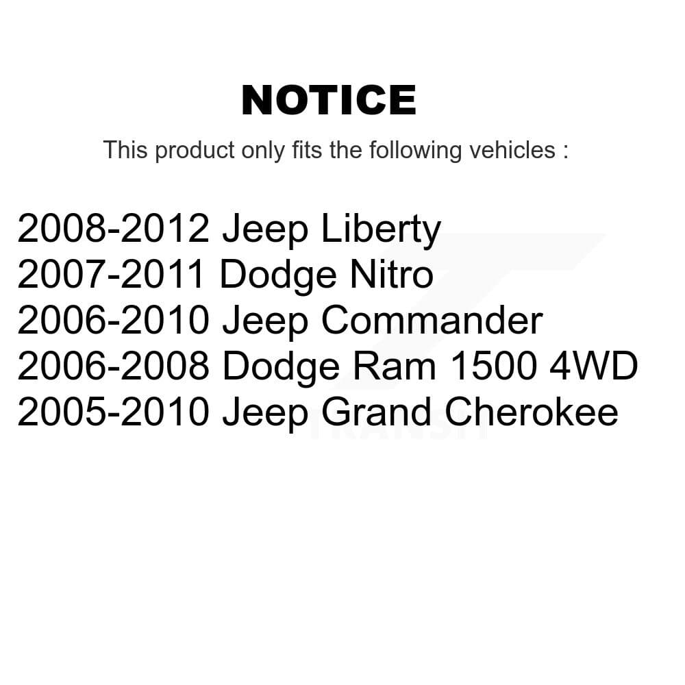 TOR - TOR-K200183 - Front Lower Arm At Strut Fork Suspension Control Arm Bushing image 2