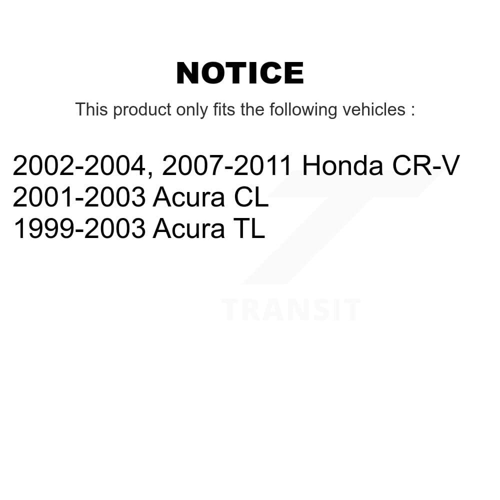 TOR - TOR-K200205 - Rear To Frame Suspension Stabilizer Bar Bushing Kit image 2