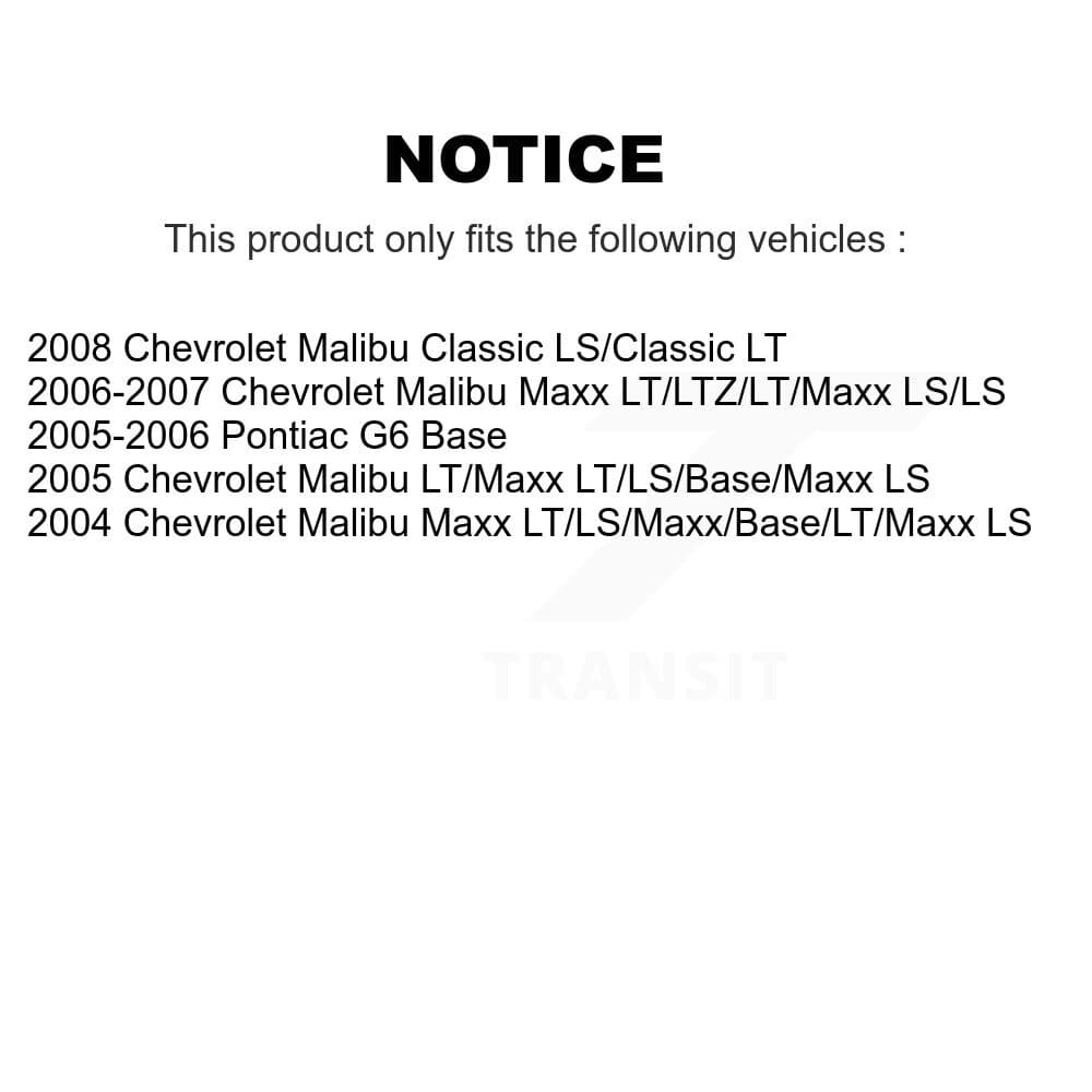 TOR - TOR-K200319 - Front To Frame Suspension Stabilizer Bar Bushing Kit image 2