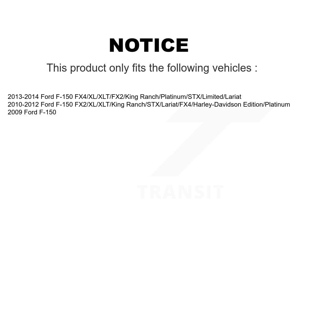 TOR - TOR-K200846 - Front To Frame Suspension Stabilizer Bar Bushing Kit image 2