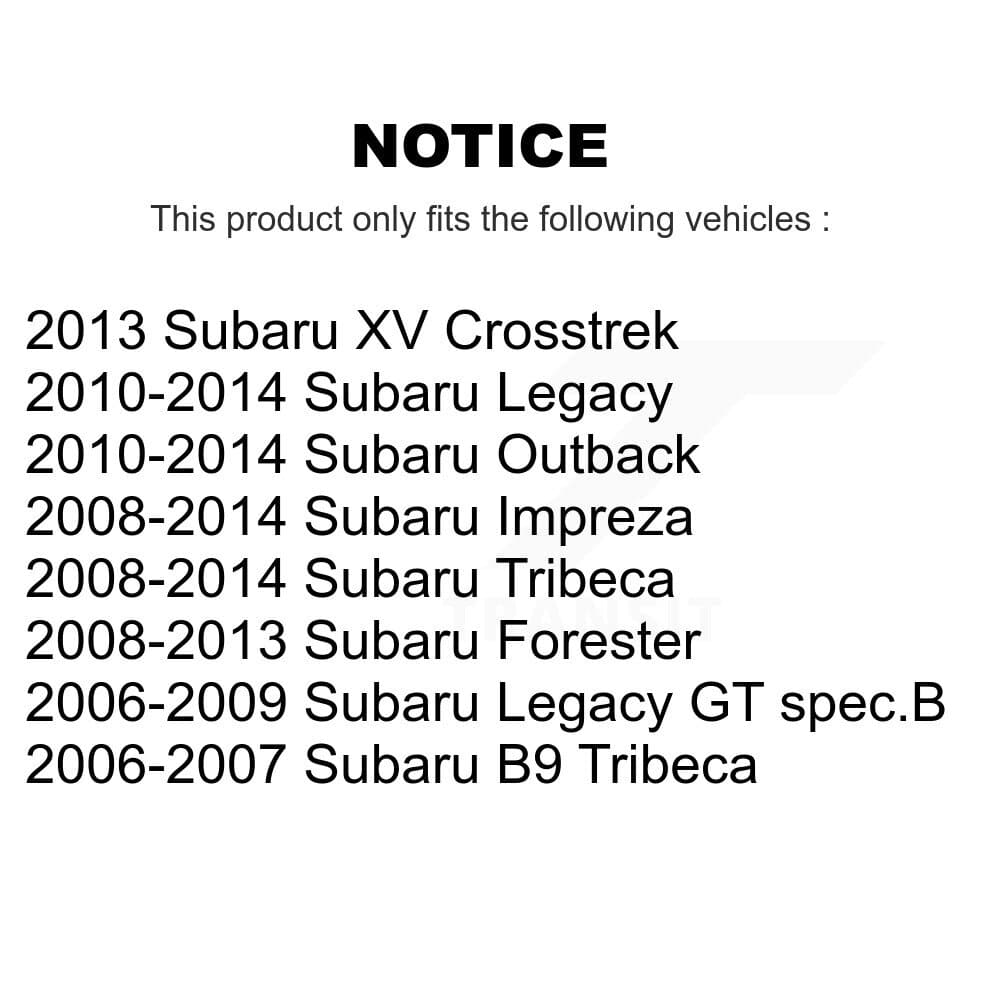 TOR - TOR-K201883 - Front Lower Forward Suspension Control Arm Bushing image 2