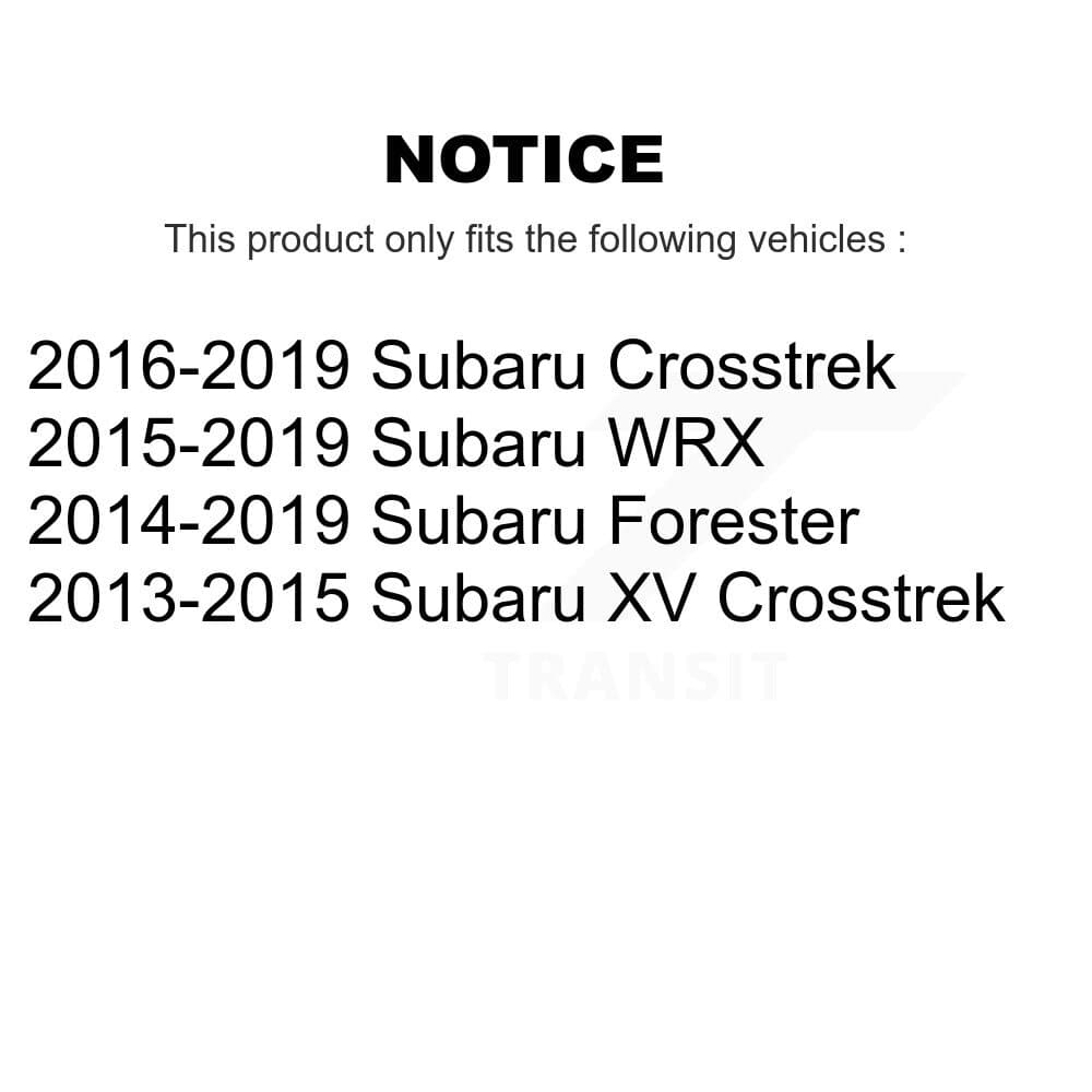 TOR - TOR-K201913 - Front To Frame Suspension Stabilizer Bar Bushing image 2