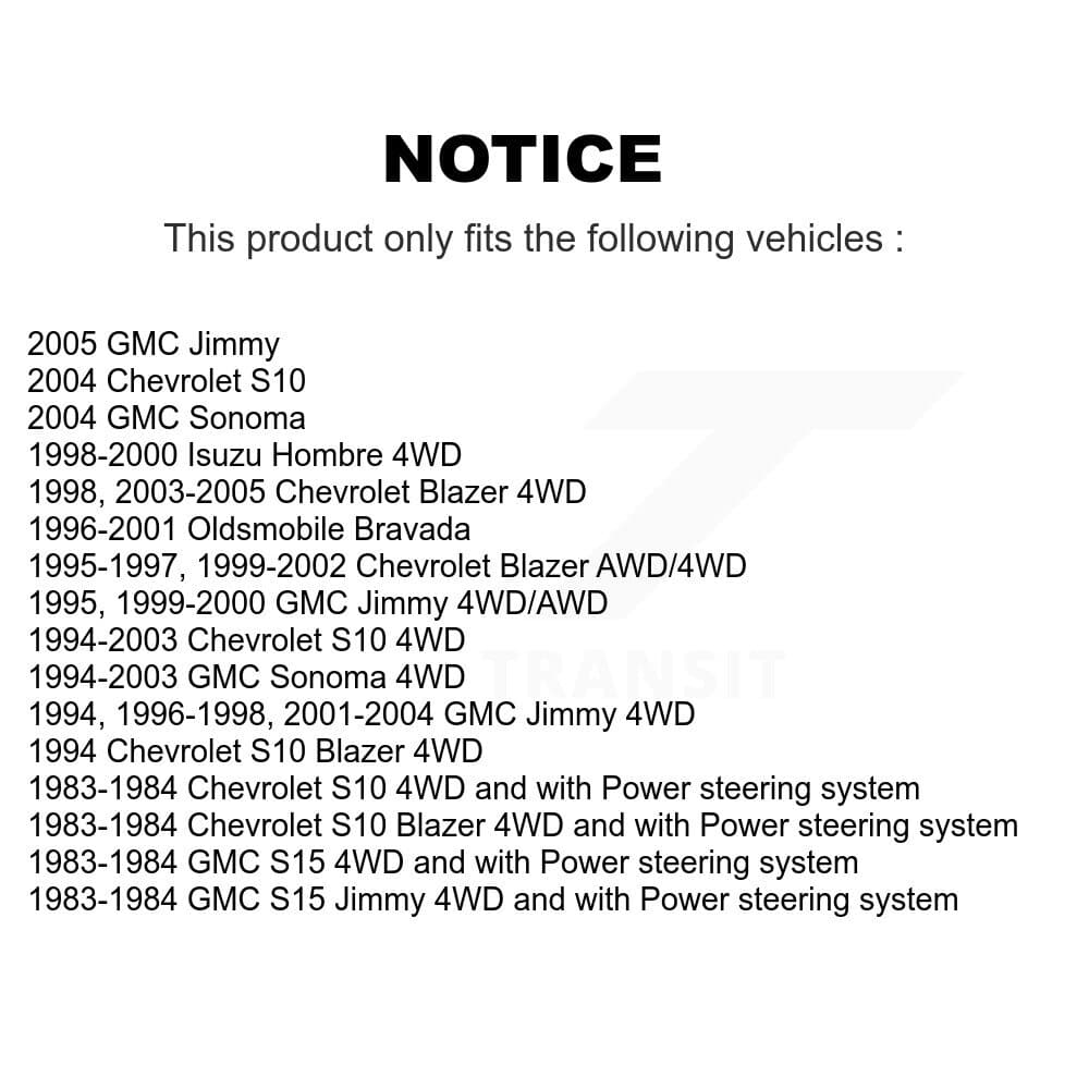 TOR - TOR-K6255 - Front Steering Pitman Arm image 2